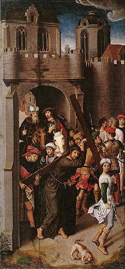 Hans Memling Carrying the Cross oil painting picture